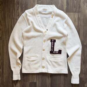 Vintage 80s Letterman’s Jacket Sweater Academics Award Cardigan